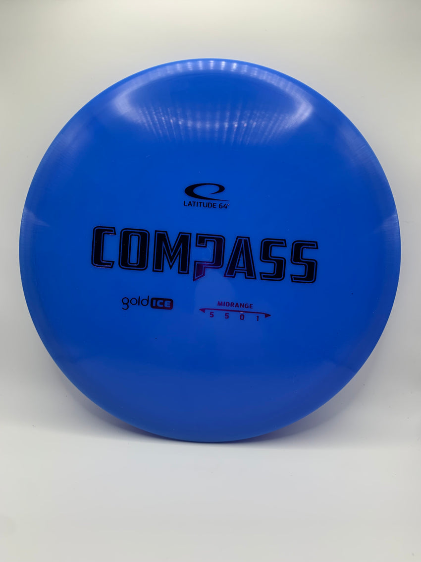 Latitude 64 - Compass - Gold-Ice